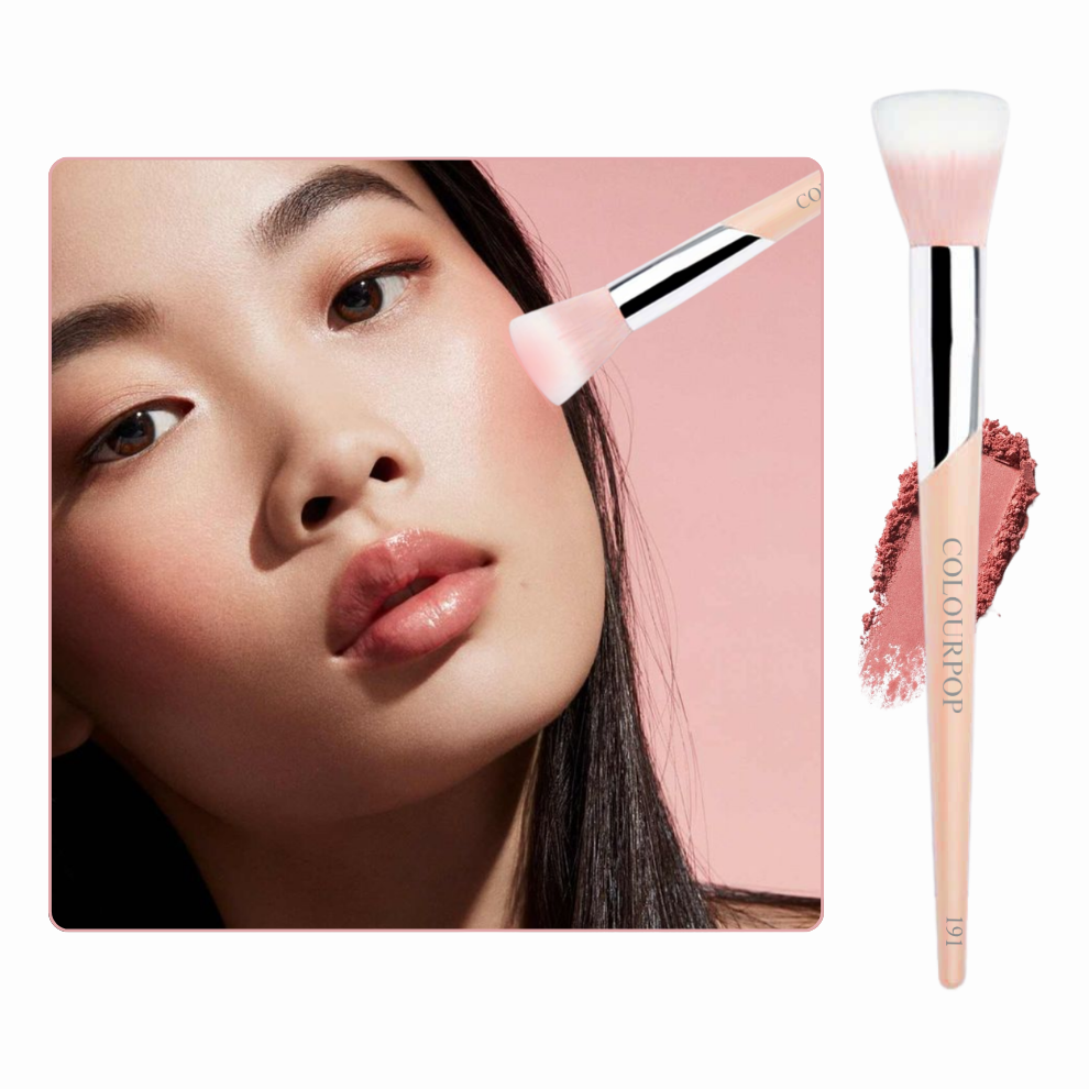 Cọ Stippling Tán Má Hồng Và Highlight COLOURPOP Blush Brush C191